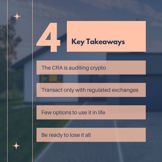 Key Takeaways for crypto investing or gambling